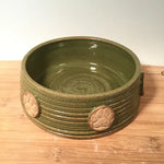 Stoneware Pet Bowl Medium Paw