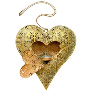 Filigree Heart Votive