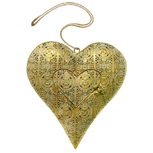 Filigree Heart Votive