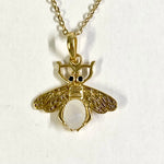 Moonstone Bee Pendant