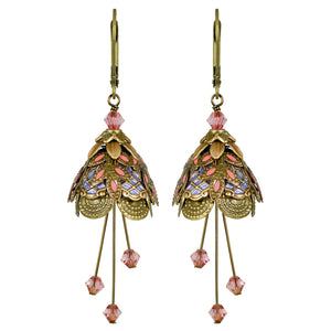 Art Deco Flower Fairyland Earrings