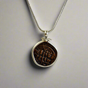 Bust of Christ Coin Necklace 976-1025 CE