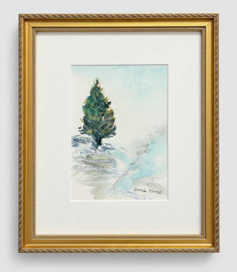 "Tree Study #3" Original Watercolor Painting by Francia Nance