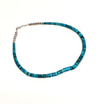 Turquoise Heishi Necklace