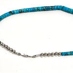Turquoise Heishi Necklace