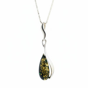 Art Nouveau Amber Necklace