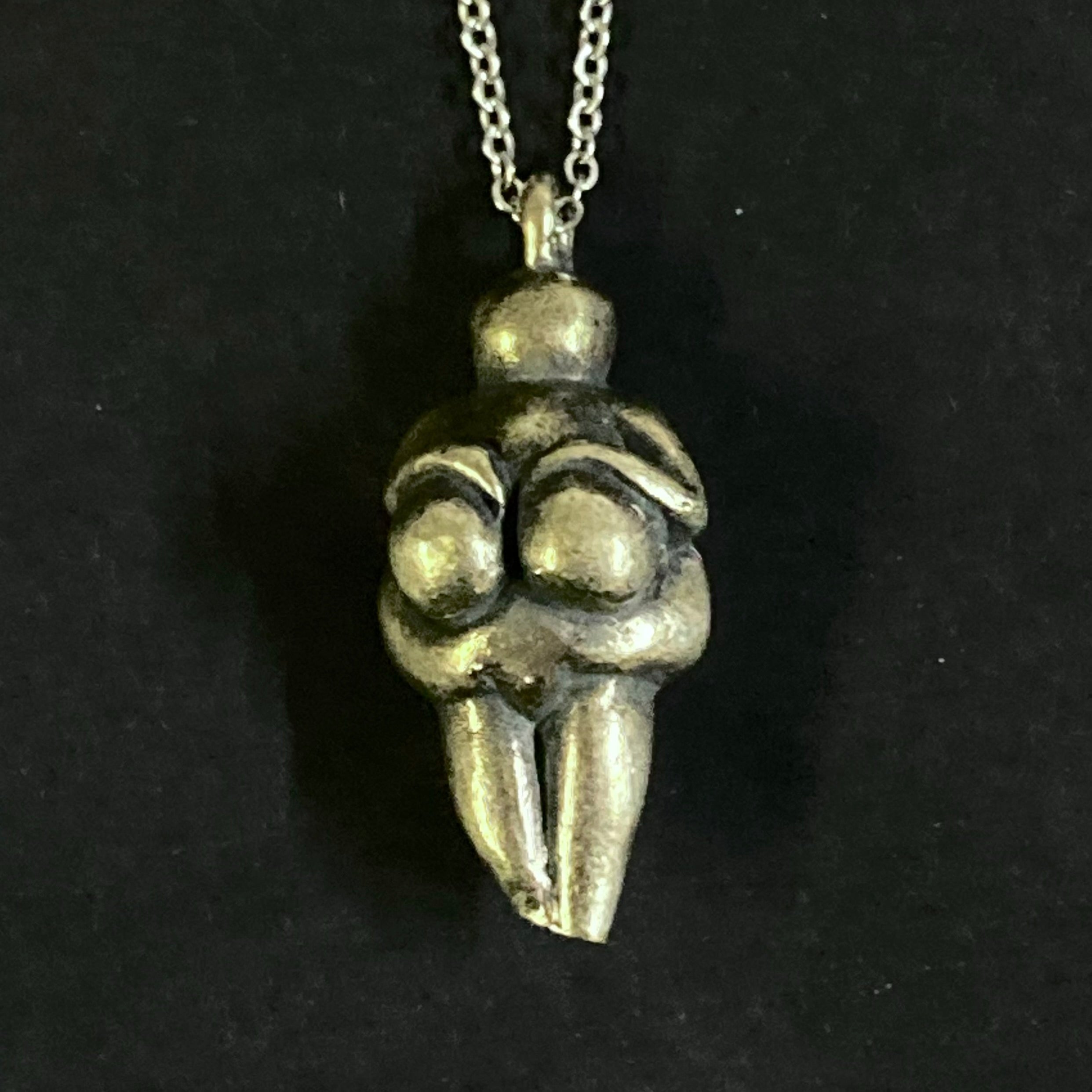 Silver Venus Of Willendorf Pendant Nance Galleries silver-venus-of-willendorf-pendant-nance-galleries