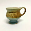 David Voll Stoneware Mug Yellow Ash / Blue