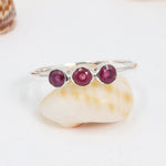 Ruby Trio Ring