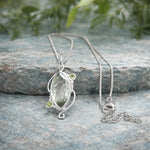 Green Amethyst Necklace