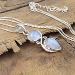 Moonstone Swirl Pendant