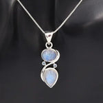Moonstone Swirl Pendant
