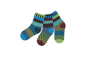 Solmate Socks Mismatched Baby June Bug