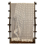 Cotton Throw Black Diamond