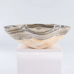 Banded Calcite Bowl 14"