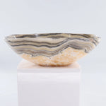 Banded Calcite Bowl 14"