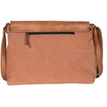 Sapphire Up-Cycled Canvas and Durrie crossbody