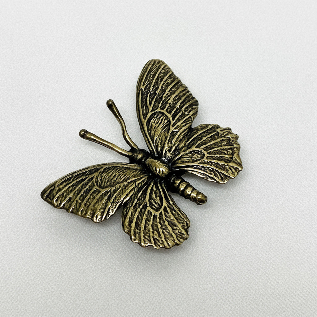 Brass Butterfly