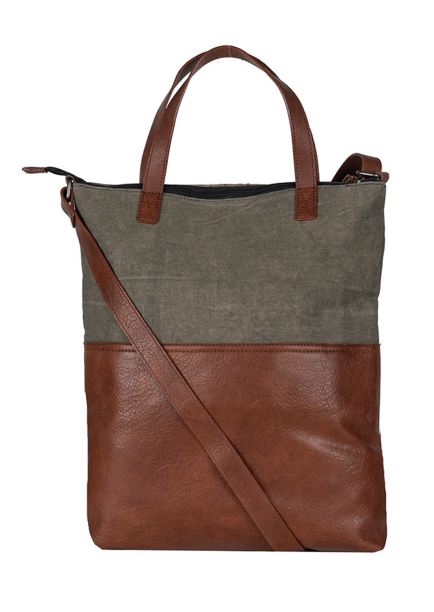 Canvas Convertible Tote