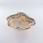 Banded Calcite Bowl 14"