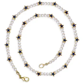 Star & Pearl Necklace