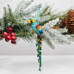 Beaded Parrot Ornament