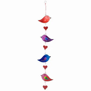 Love Birds & Hearts Suncatcher