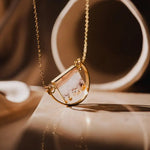 Citrine Slice Necklace