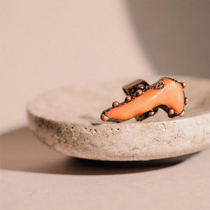 Bronze Coral Ring