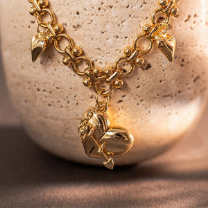 Golden Heart Necklace