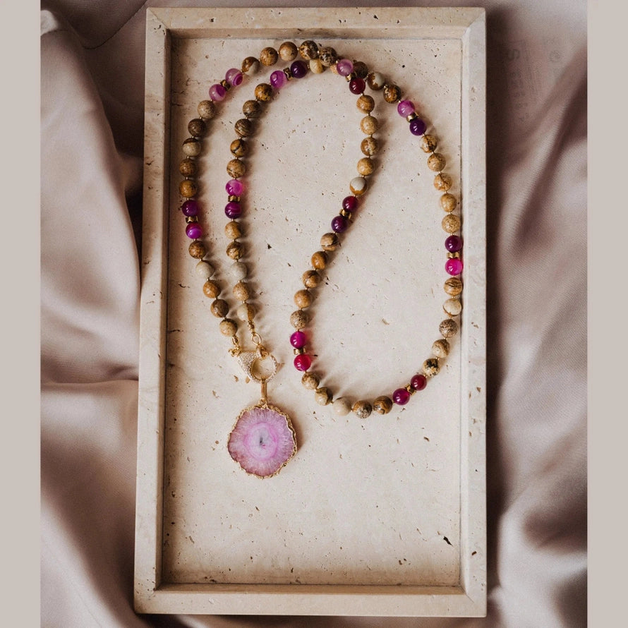 Agate & Jasper Necklace