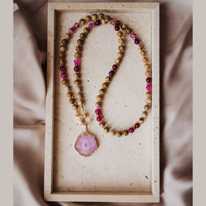 Agate & Jasper Necklace