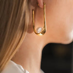 Pearl Sling Earrings