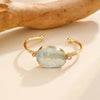 White Aquamarine Cuff