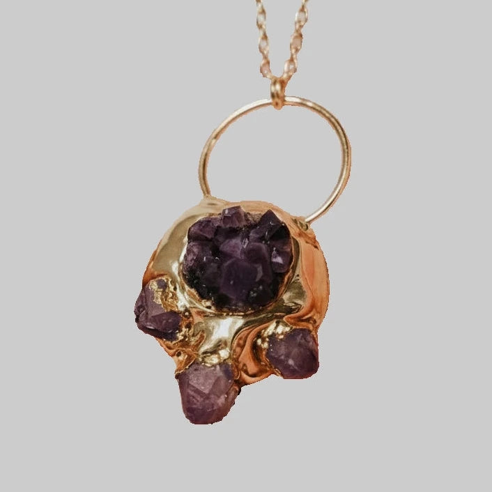 Natural Amethyst Necklace
