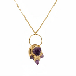 Natural Amethyst Necklace