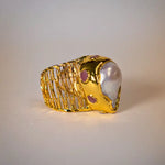 Baroque Pearl Ring