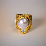 Baroque Pearl Ring