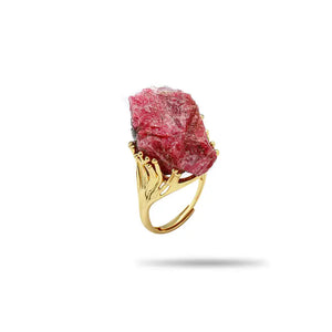 Natural Rhodonite Ring