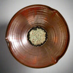 Pinched Stoneware Bowl 14" Ancient Copper