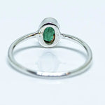 Petite Emerald Ring