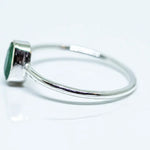 Petite Emerald Ring