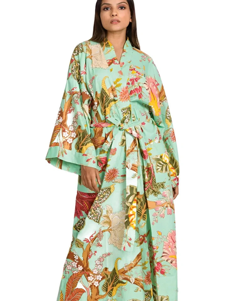 Cotton Kimono Robe