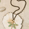 Rustic Dragonfly Necklace