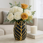 Contemporary Leaf Vase
