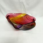 Coastal Art Glass Bowl
