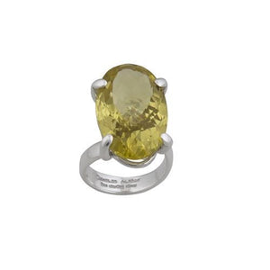 Large Citrine Ring