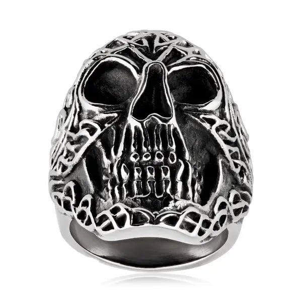 Celtic Skull Ring