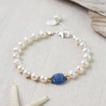 Pearl & Kyanite Bracelet