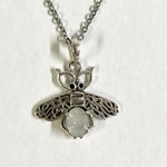 Moonstone Bee Pendant